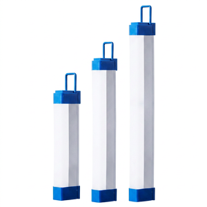 LED Emergency Camping Square Tube <b>Light</b> 20W DC5V-6V Plastic Body 17cm Daylight 5000K Handheld Outdoor Use Lithium Battery CE - Product Image 1
