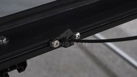Coque en aluminium End Up RTT, hauteur au sol complète 265 cm, espace pour sac, faible dérive thermique, double fixation, charge OEM