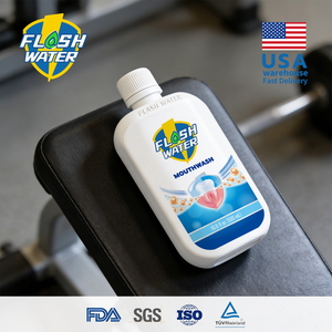 Enjuague Bucal Antibacterial Flash Water 500ml para el Cuidado Bucal, <span class=keywords><strong>Tratamiento</strong></span> de la Hinchazón de las Encías y la Periodontitis - Product Image 1