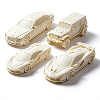 Modèle de voiture en plastique imprimé en 3D FDM sur mesure, service de prototypage rapide personnalisé, fabrication pour exposition automobile