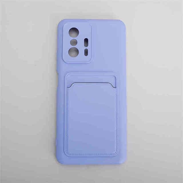 For Xiaomi 11T TPU Phone Case With Card Slot Shockproof Wallet Mobile Phone Case for Xiaomi MI 11T Pro