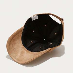 Gorra de Béisbol de Gamuza de Lujo de Alta Calidad, Gorra de Perfil Bajo Estilo Dad Hat, Gorra Deportiva de Moda Hip Hop, Gorras de Gamuza, Gorra de Béisbol - Product Image 4