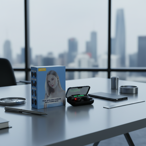 Auriculares Intrauditivos Inalámbricos TWS para Juegos con Logotipo Personalizado, Pantalla Digital V5.3, Batería Deportiva, ANC Personalizable, IPX7 Impermeables, Baja Latencia - Product Image 1