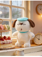 Peluche chien Olaf Snoopyed japonais mignon, poupée de dessin animé, grand oreiller de couchage, cadeau pour enfant fille