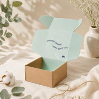 Logo personnalisé, meilleur prix, bonne qualité, écologique, réutilisable, portable, doublure en éponge, pliable, carton ondulé, cosmétique, vêtements, cadeau