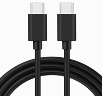 Kabel Data ponsel, kabel Data ponsel 3A/6A kepang nilon Tipe C ke Tipe C TPE