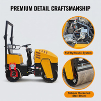 Offre Spéciale CE EPA V Compacteur routier vibrant Kubota à double tambour, 1000 kg, hydraulique, pour asphalte et béton