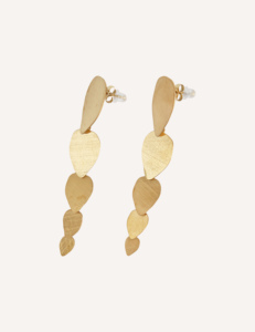 Orecchini in acciaio inossidabile dorato YXQ E293, semplicità moderna ed eleganza quotidiana - Product Image 2