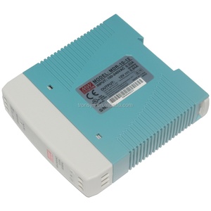 Meanwell Authorized MDR-10-12 Single Output Power Supply Enclosure 10W <b>12V</b> 0.84A AC Voltage Regulator 60Hz Din Rail <b>Switch</b> - Product Image 4