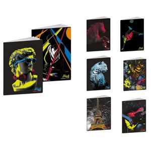 LOS IMPRESCINDIBLES - MAXI BLACK Y POP QUAD. 24+1 HOJAS A4 QUAD. 4mm ASS. - Product Image 1