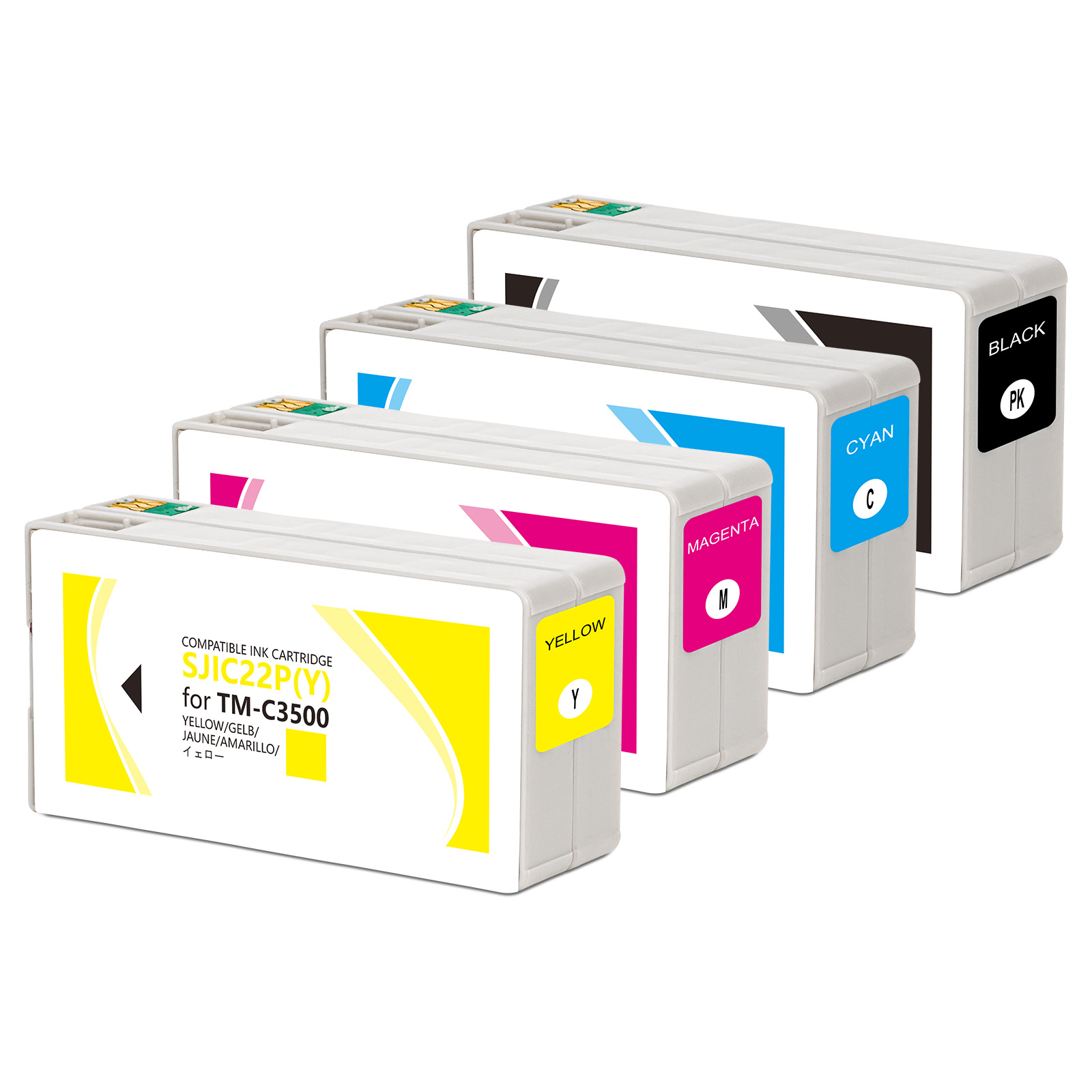 Совместимый чернильный картридж Sjic 22P для серии Epson ColorWorks C3500