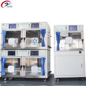 Unit perawatan intensif 4 tempat tidur kualitas tinggi (<span class=keywords><strong>ICU</strong></span>) untuk perawatan hewan peliharaan dan pemantauan peralatan terapeutik dokter hewan - Product Image 6