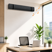 JHheatsup Télécommande 3200W CE 220-240V Patio Radiateurs infrarouges lointains avec haut-parleur stéréo 3D pour utilisation Bar Restaurant