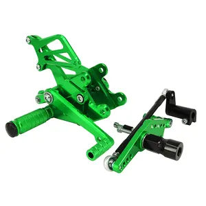 CNC-pedal de embrague para motocicleta de carreras, accesorio OEM personalizado, mecanizado y fresado, ajustable, reposapiés trasero para motocicleta