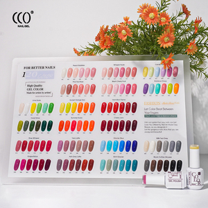 CCO 120 Farben OEM/ODM UV-Gel Nagellack Ungiftig Langanhaltend Für Professionelle Anwendung 15ml Flasche mit Goldprägung Logo - Product Image 5
