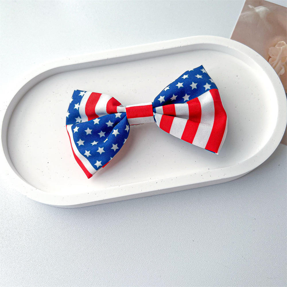 Bow hairpin-dark blue