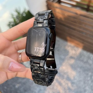 Correa Deportiva de Resina con Tres Cuentas para <span class=keywords><strong>Apple</strong></span> <span class=keywords><strong>Watch</strong></span> Serie 10 de 42 mm y 46 mm, Compatible con iWatch - Product Image 5