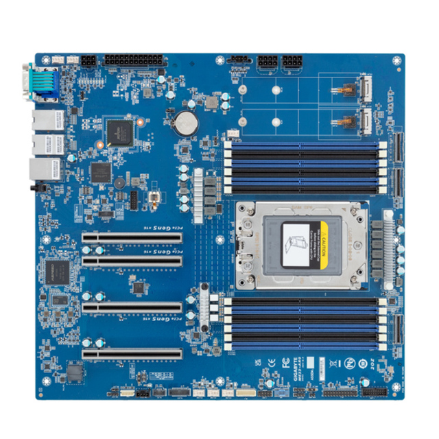 Gigabyte ME33-AR0 (rev.1.0) Motherboard Refurbished Server EPYC 8004 Series DDR5 Processors Socket LGA 4844/SP6 System Chips