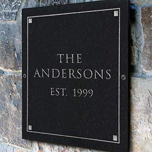 Custom Engraved Black Granite <strong>Plaque</strong> - Product Image 5