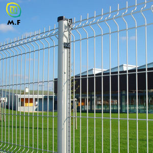 Recinzione in Rete Metallica Saldata 3D Curva per Esterni, Pannello di Recinzione in Rete Metallica Verniciata a Polvere, Recinzione per Fattoria - Product Image 5