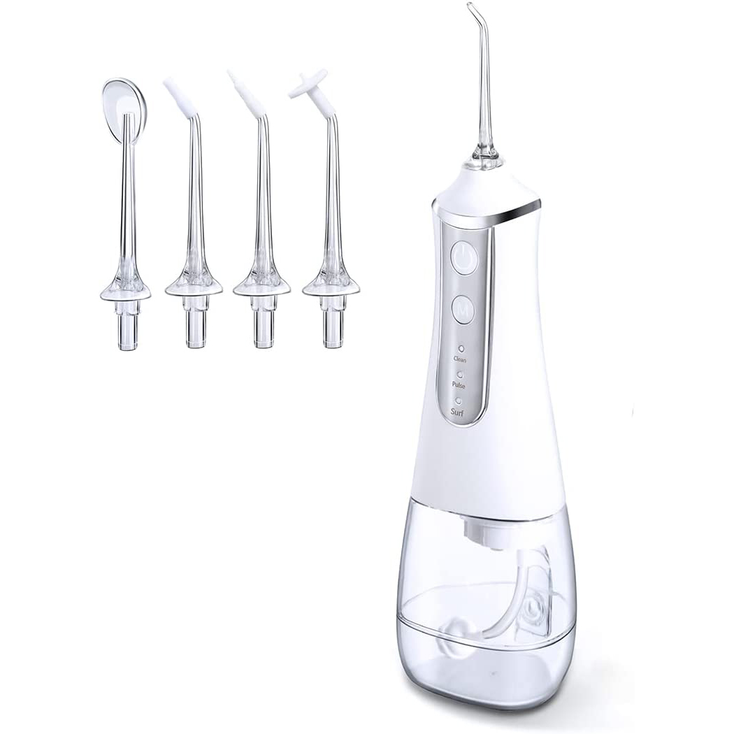 350 мл перезаряжаемый портативный водный Флоссер для ухода за зубами, водный смыватель для зубной гильзы, зубная нить для путешествий, домашнего использования