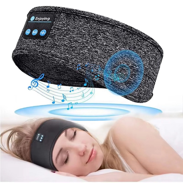 Factory Price Travel Music Handsfree Eye Mask Headsets Blue Tooth Sports Earphones Bulututh Wireless Headset Sleep Headphones