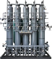 Équipement de production d'oxygène de haute pureté 99,999 % par séparation d'air avec technologie PSA, capacité de 5 à 3000 Nm³/h