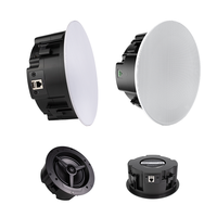 Haut-parleur de plafond sans fil intelligent 60W WiFi BT5.4 USB LAN AirPlay Multiroom pour système audio Home Cinéma
