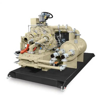 Compresseur d'air centrifuge sans huile pour C400 350 ch avec bloc compresseur et moteur 1250-2500 CFM 260-400 kW stationnaire