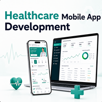 Logiciel de développement d'applications mobiles pour le secteur de la santé, solution d'application médicale personnalisée, réservation de patients, support en télémédecine, stock disponible