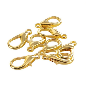 Chiusure a Moschettone Ilan 16mm Colore Oro 8 Pezzi Componenti per Gioielli - Product Image 1