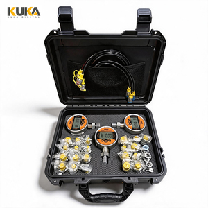 CAT Caterpillar Komatsu Volvo Hydraulikdruck-Testkit Druckmessgerät Prüfwerkzeug 6V-7830 1U-5482 8T-0851 DR3710 9993721 - Product Image 1
