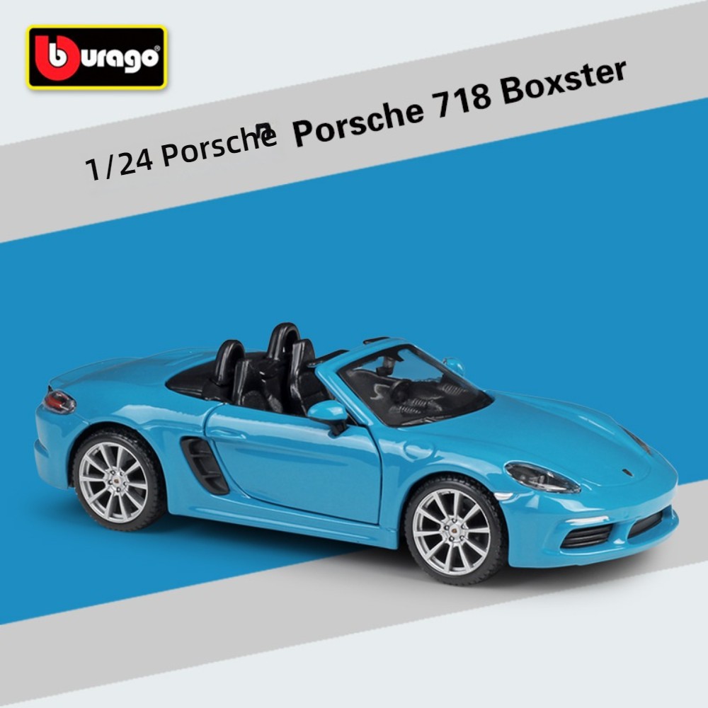 Porsche 718 Boxster blu