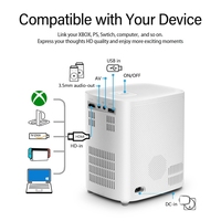 Dropshipping Nouvelle Arrivée AUN A001 Portable mini WiFi Sync Phone projecteur 4k Smart mini projecteur