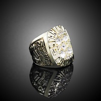 Vente en gros d'anneaux de championnat des Oilers d'Edmonton 1990, anneaux classiques pour hommes de haute qualité, anneau nostalgique pour les fans, cadeau de collection