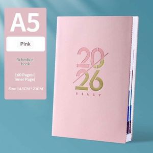 Factory Price in Stock 2026 Leather Business Office <b>Notebook</b> 365 Days <b>Diary</b> with Pen Slot Wholesale - Product Image 5