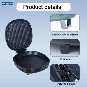 Plancha Eléctrica Desmontable al por Mayor de Fábrica, Color Personalizado, Antiadherente, para <span class=keywords><strong>Pizza</strong></span>, con Logotipo OEM Disponible - Product Image 3