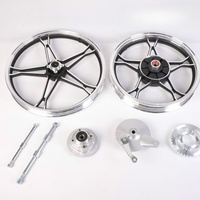 Moyeu de roue de moto en alliage d'aluminium de haute qualité personnalisable GN125 - Pièce de moto