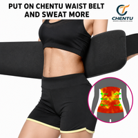 Ceinture de sudation transfrontalière en néoprène polyester absorbant la transpiration aux ions d'argent pour l'exercice, la combustion des graisses, le fitness et la course à pied