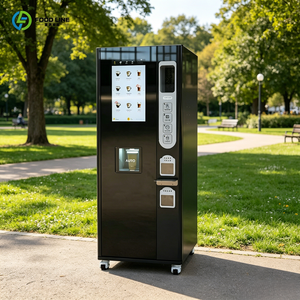 Distributeur automatique de café 24h/24, sans surveillance, avec mouture de grains frais, boissons chaudes et froides, café personnalisé - Product Image 1