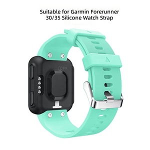 <span class=keywords><strong>Correa</strong></span> de reloj deportiva de silicona para Garmin <span class=keywords><strong>Forerunner</strong></span> 30 <span class=keywords><strong>35</strong></span>, pulsera de repuesto - Product Image 2