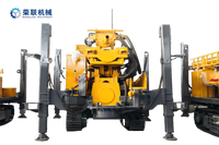 Plateforme de forage de puits d'eau multifonctionnelle RL1300 à moteur diesel, pompe de 1300 m pour l'échantillonnage carottier et l'exploration des eaux souterraines