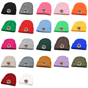 Aviator quốc gia mùa đông len dệt kim Beanie <span class=keywords><strong>Hat</strong></span> 3D thêu in ngoài trời trượt tuyết mũ nón với mô hình nhân vật độc đáo - Product Image 2