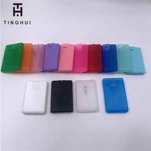 Empty Mini Phone Shape <b>square</b> Hand Sanitizer Bottle <b>Pocket</b> Credit Card Perfume Spray Bottle - Product Image 6