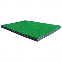 Tapis de golf portable 100x100cm pour entraînement en extérieur, bureau ou intérieur, base résiliente, tapis d'entraînement de golf, fournisseur en gros