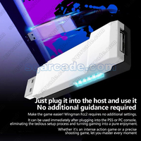Brook Wingman FGC 2 pour Hitbox PS5/PS4/X Box One/X Box Elite pour NS/Arcade Stick Controller vers PC PS-5/Windows