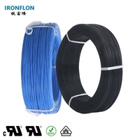 Cable Eléctrico Trenzado UL1332 26AWG, Cable de Resistencia para Calefacción Automotriz con Aislamiento de Níquel FEP, 300V