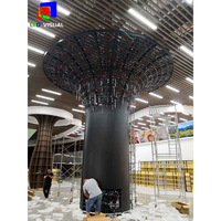 Affichage LED Cylindrique Haute Définition pour Publicité Numérique Créative sur Scène de Lieux de Divertissement et Événements - Écran Colonne LED