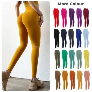 20 Colors Women Seamless Scrunch Butt Lift Tight Slimming High Waist Gym Fitness Yoga Leggings