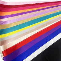 Écharpes de fête personnalisées et écharpes vierges unies, écharpes en satin imprimées avec logo personnalisé